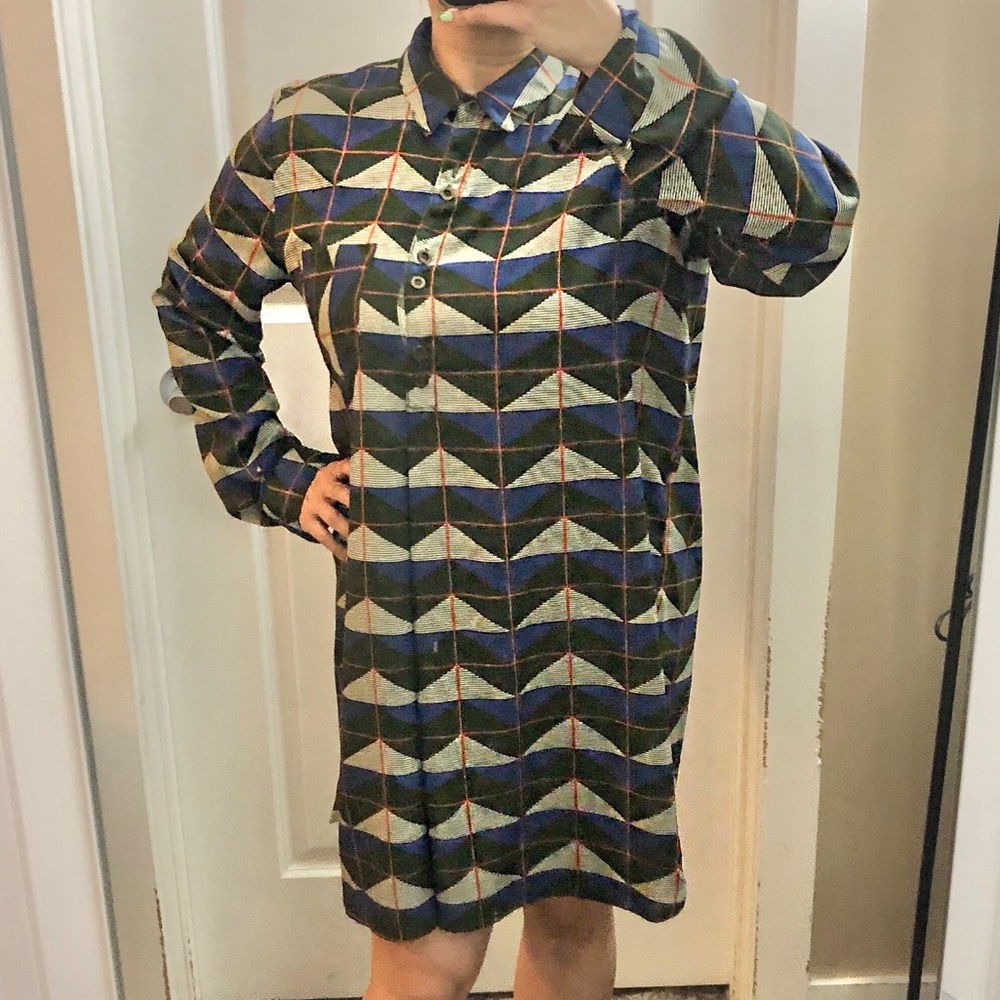 Mei Shirt Dress - Size Large